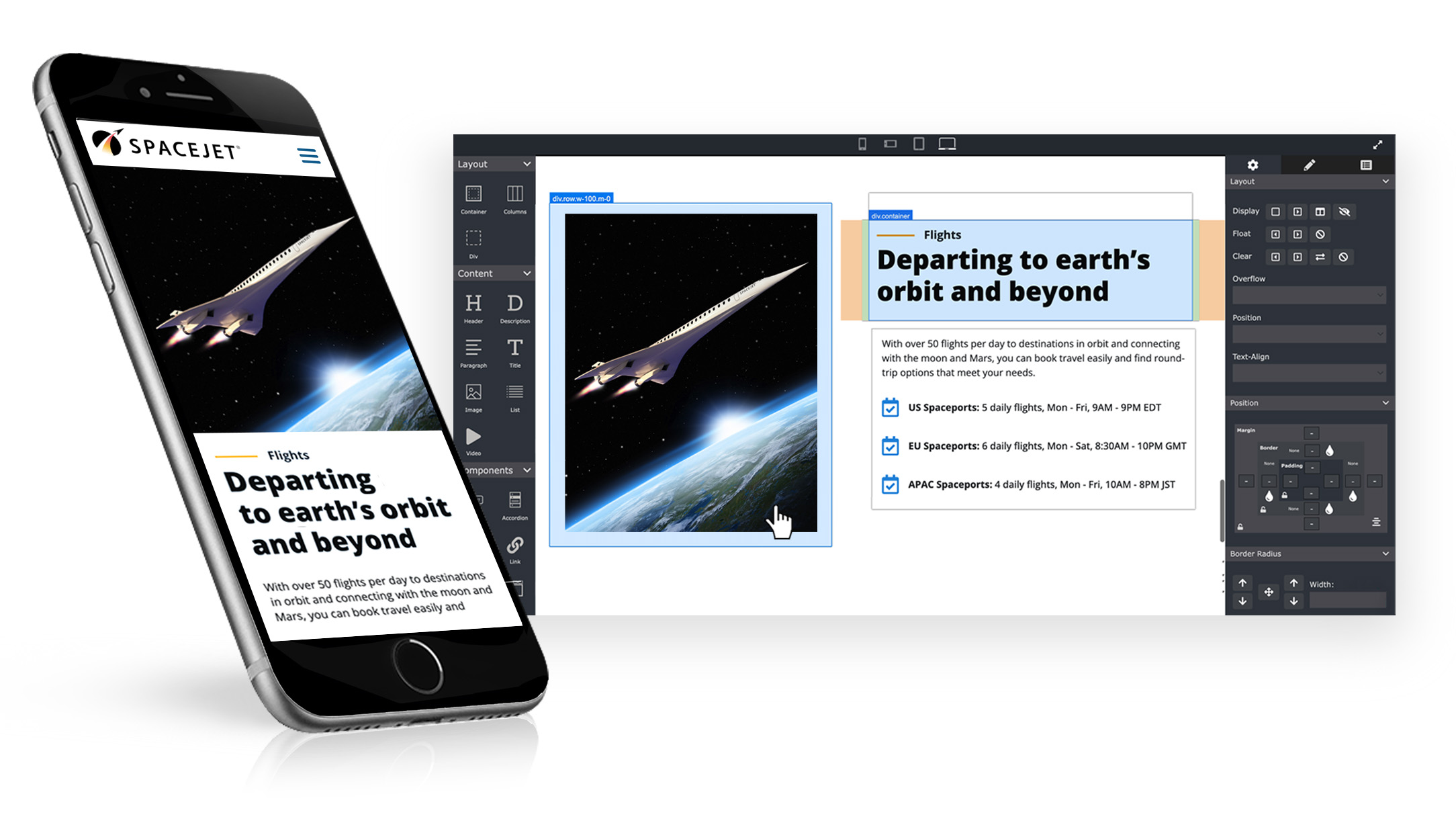 screenshot of Solodev CMS